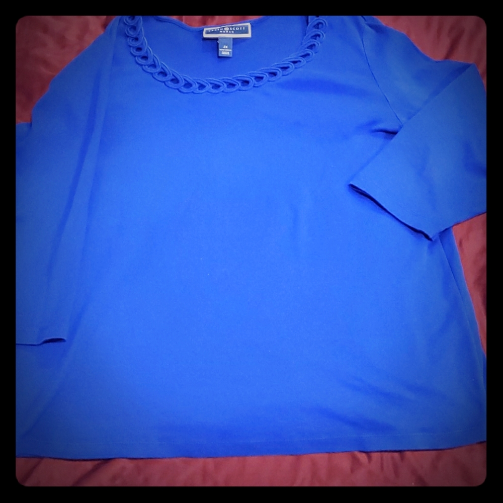 Blue blouse